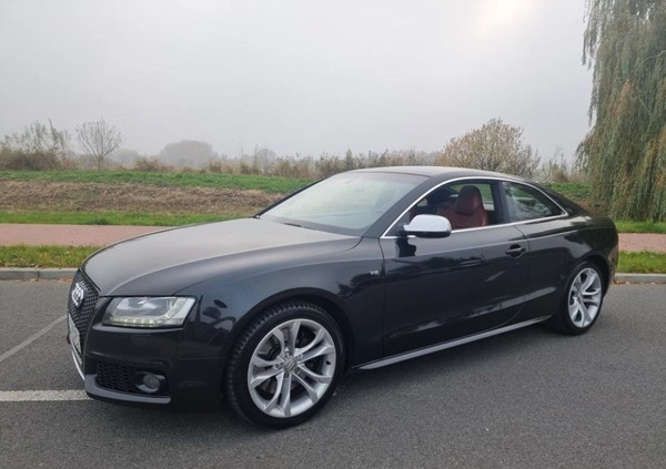 Audi S5 cena 64000 przebieg: 195000, rok produkcji 2009 z Szepietowo małe 352